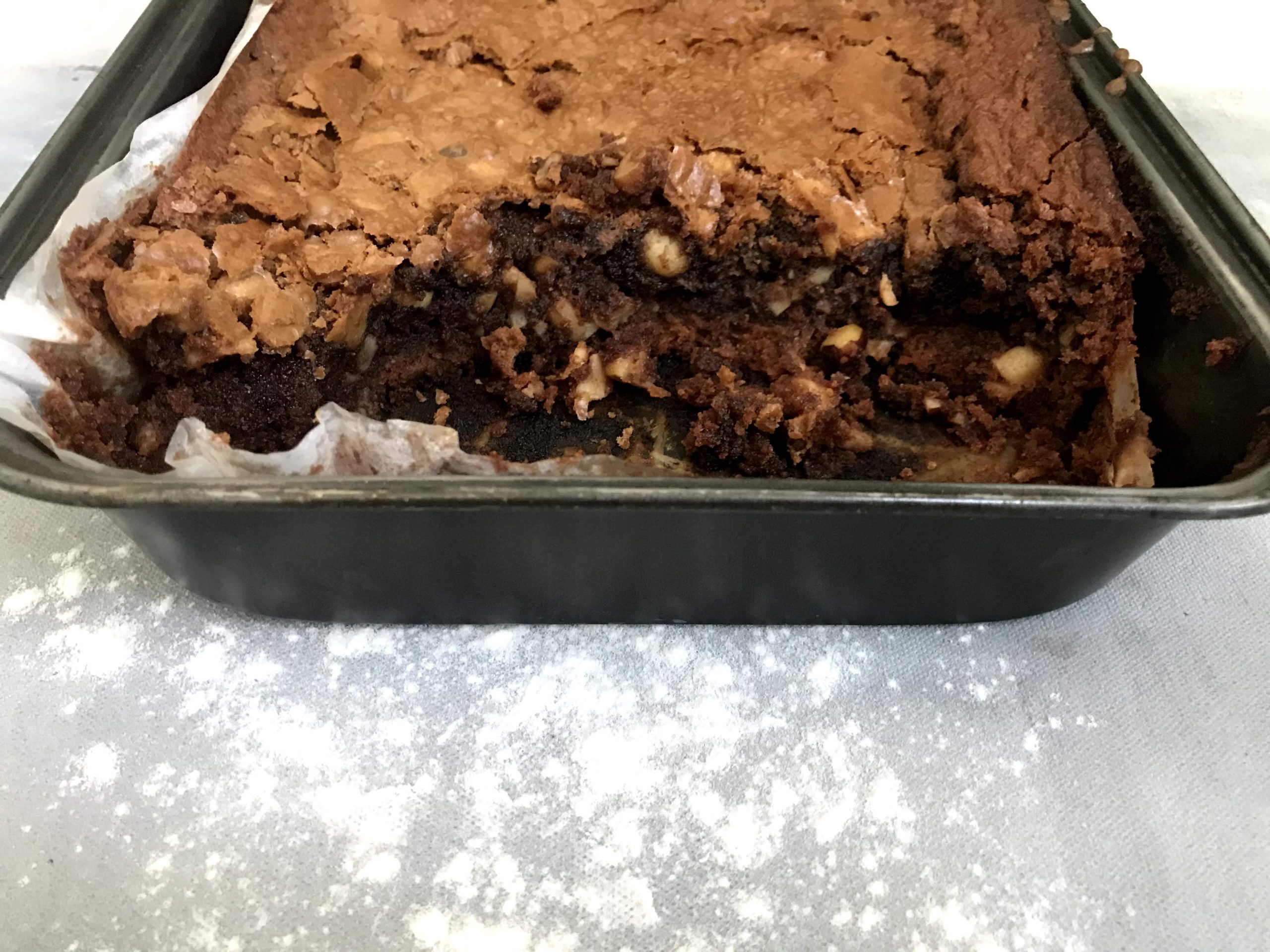 Brownie de chocolate sin gluten