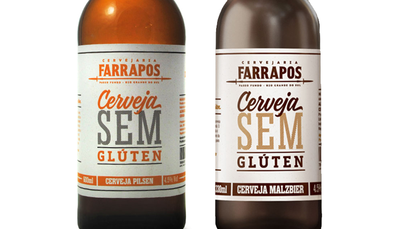 farrapos cerveja sem gluten