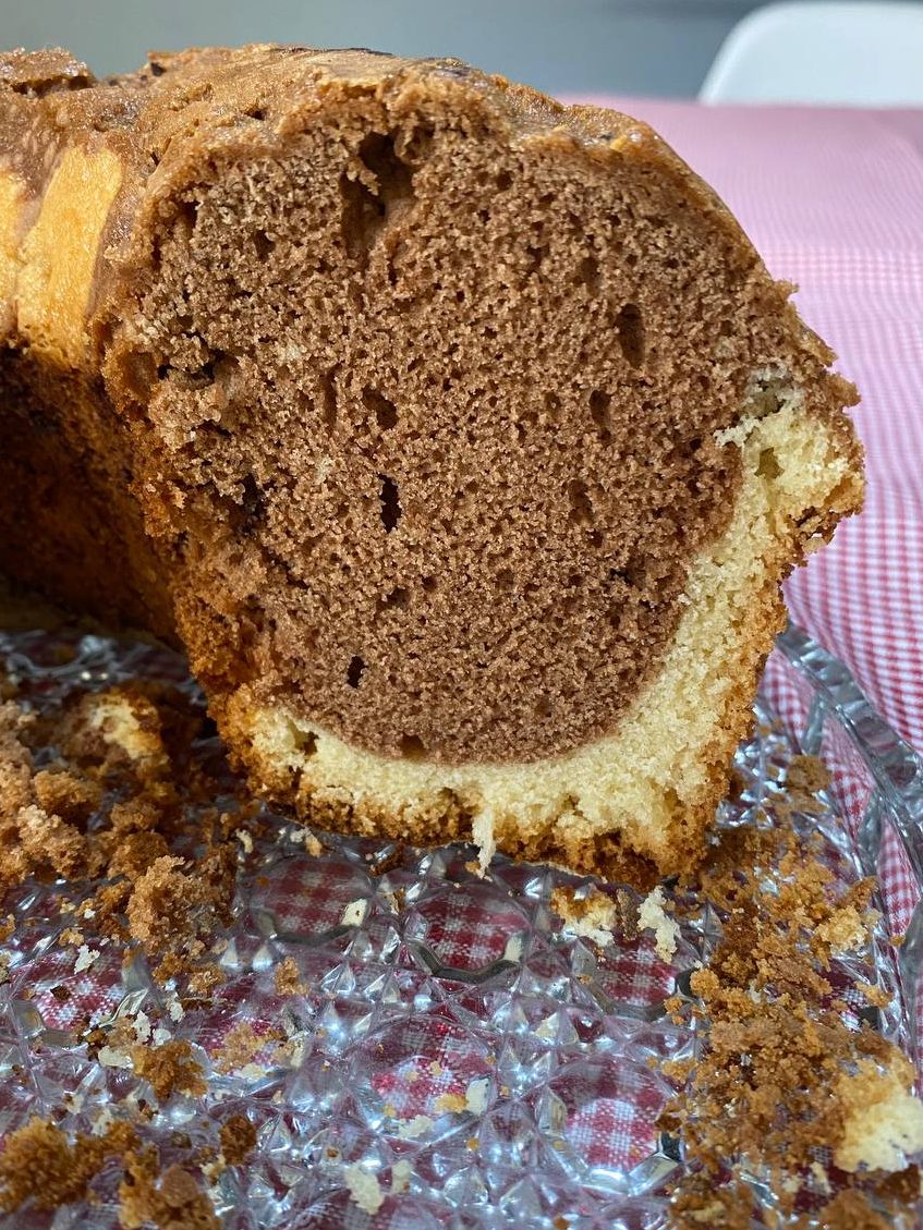 Gluten-free and lactose-free mixed cake