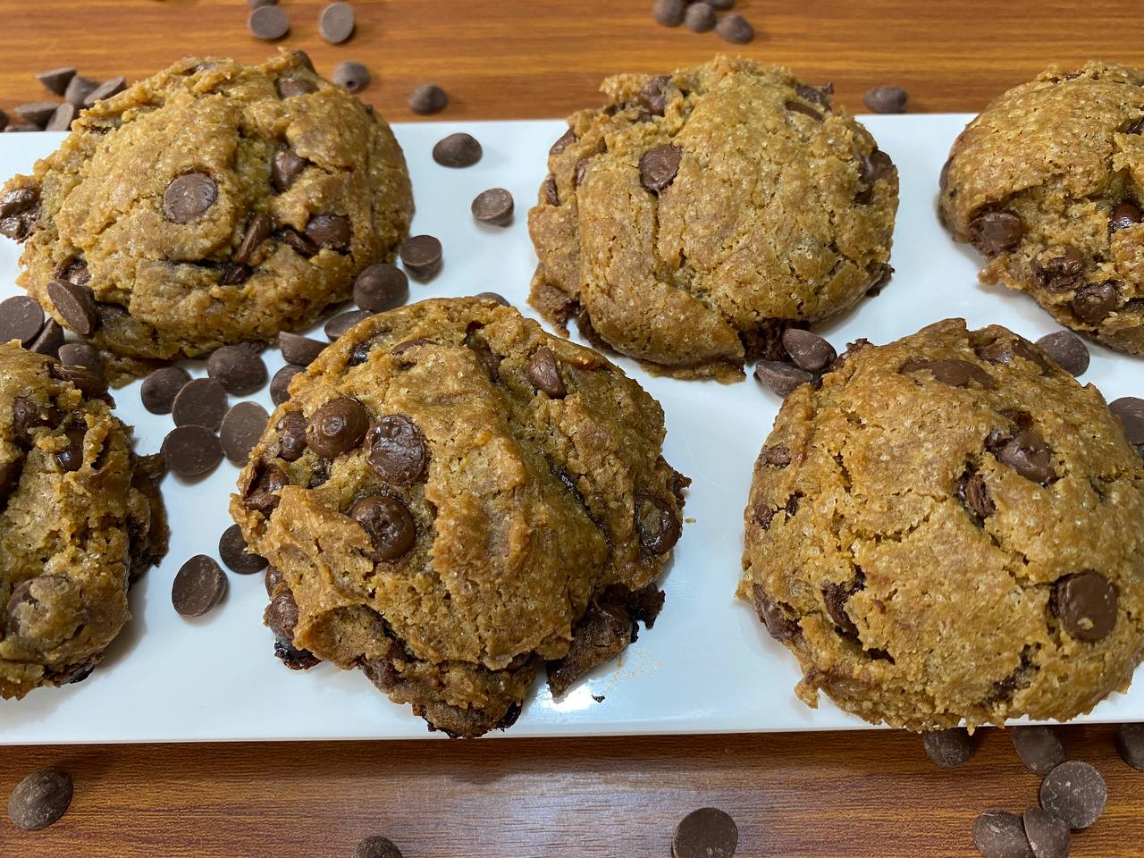 cookie vegano e sem glúten sem lactose