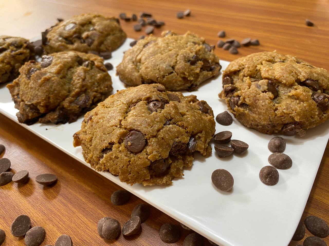 cookie vegano e sem glúten sem lactose