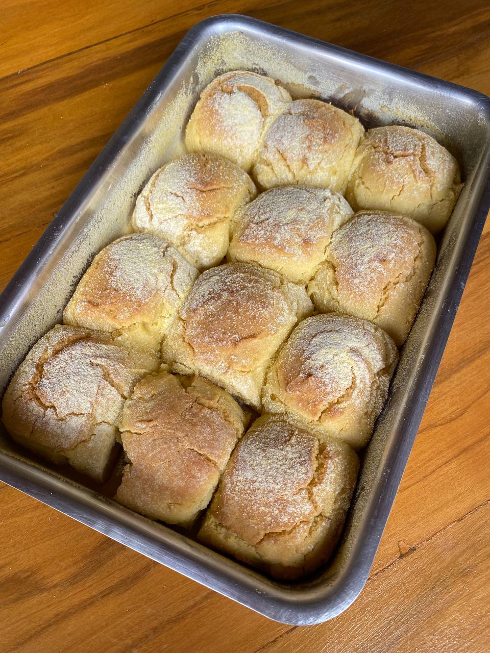 Gluten-free and lactose-free bakery corn bread