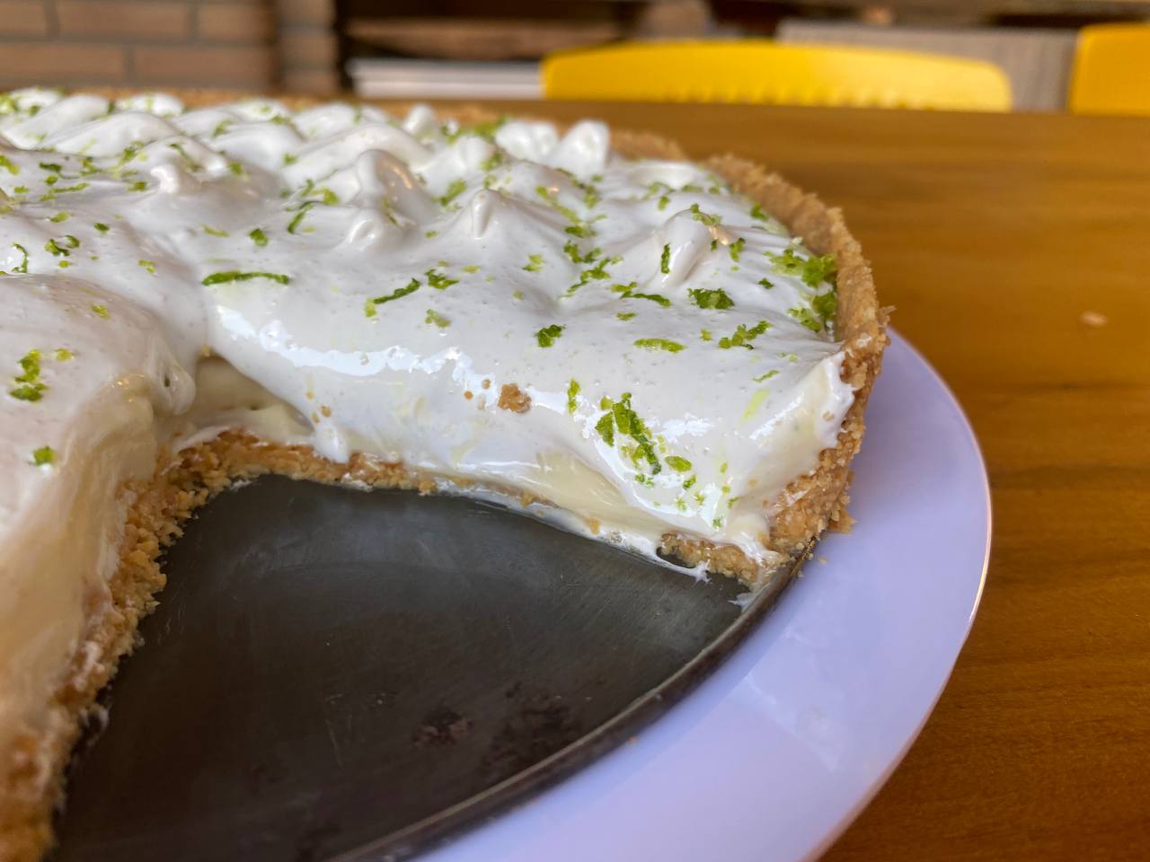 Torta de limão sem glúten