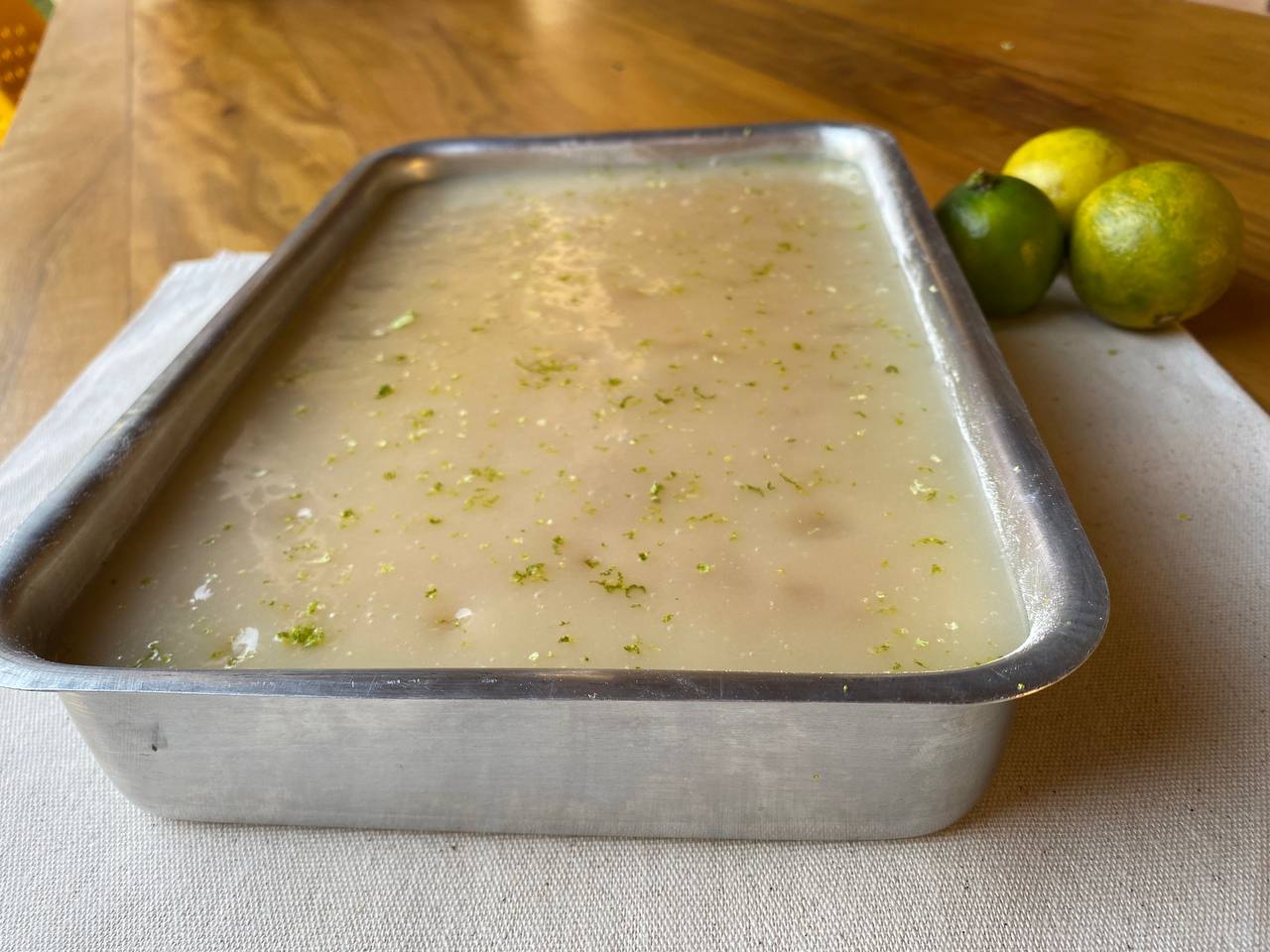 Bolo de limão sem glúten e sem lactose