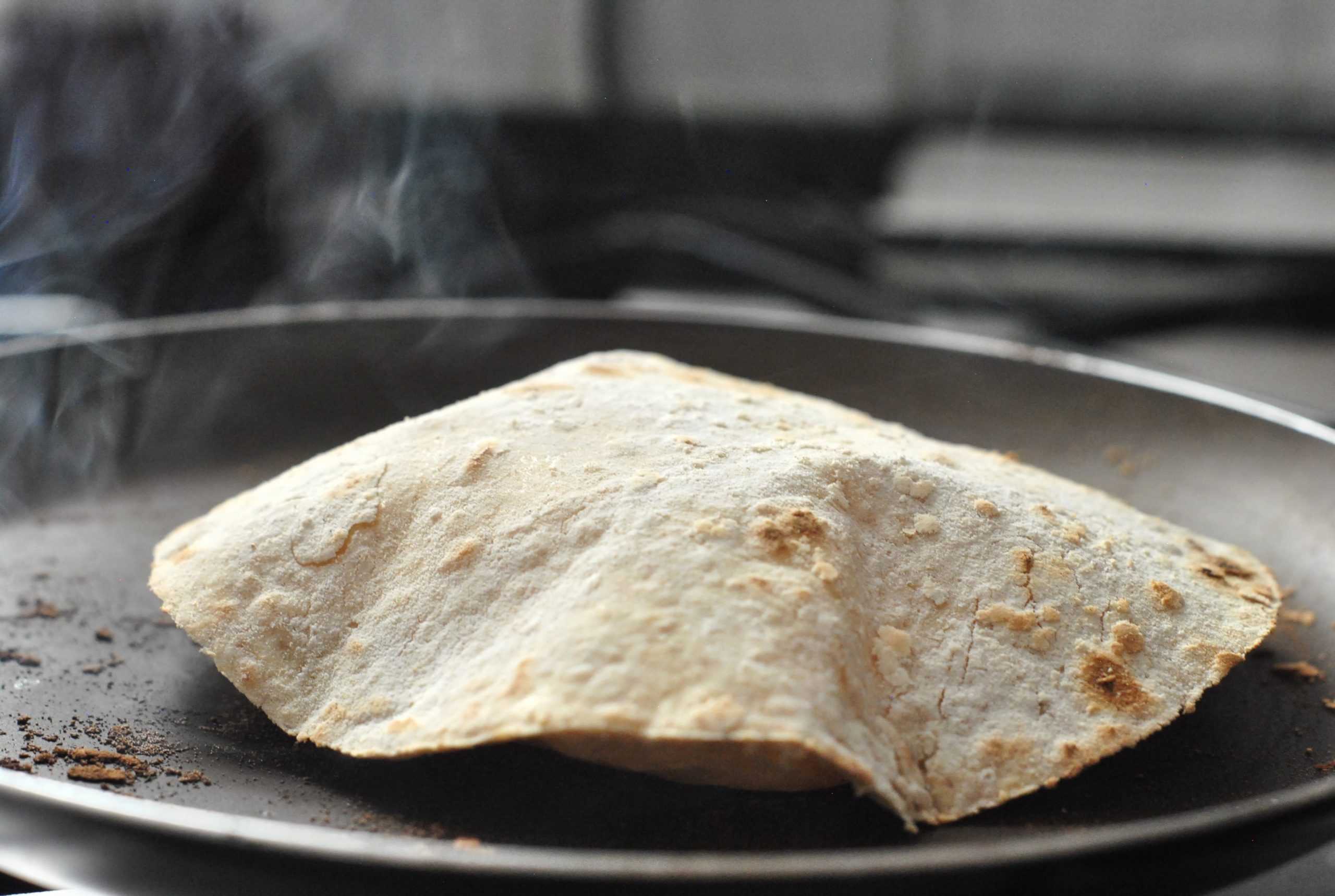 gluten-free and lactose-free pita bread with 3 ingredients